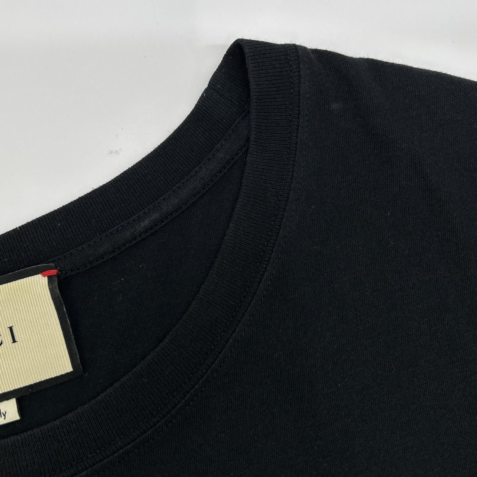 Gucci Black GG Interlocking T-Shirt — view 8