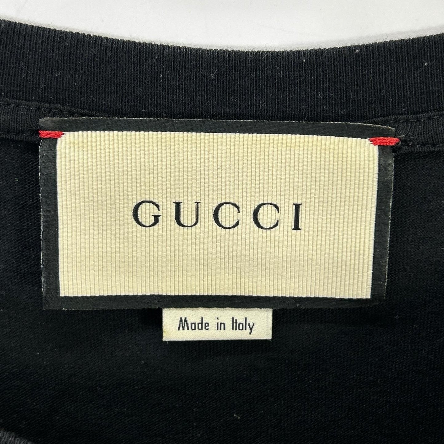 Gucci Black GG Interlocking T-Shirt — view 3
