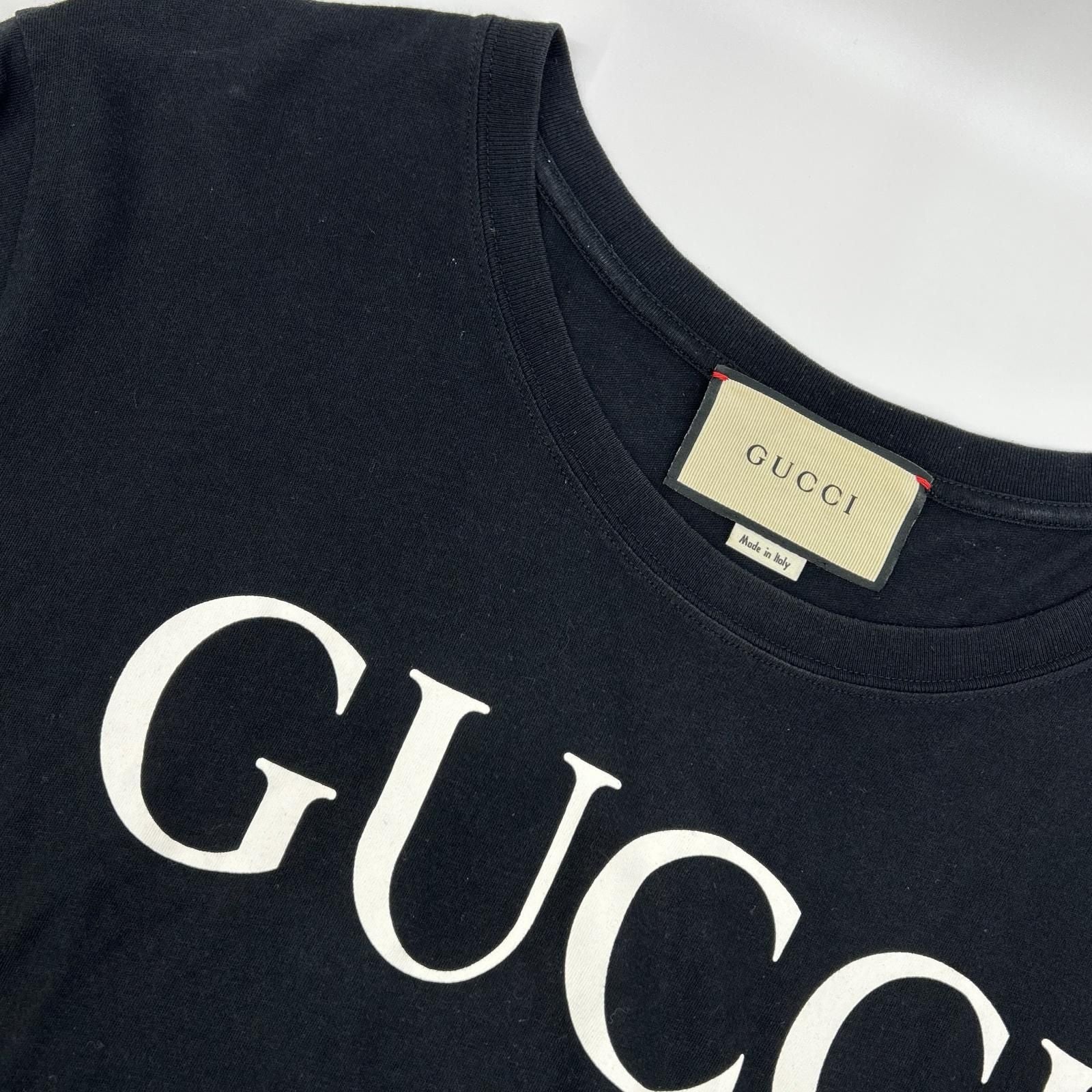 Gucci Black GG Interlocking T-Shirt — view 7
