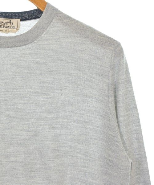 Hermes Knit Sweater Gray — view 4