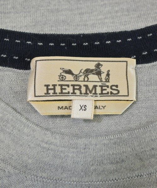 Hermes Knit Sweater Gray — view 3