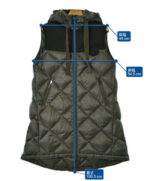 Moncler Down Coat Khaki — view 6