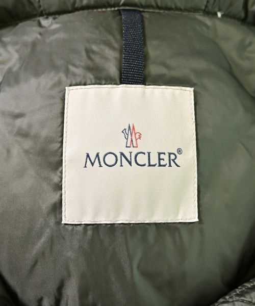 Moncler Down Coat Khaki — view 3