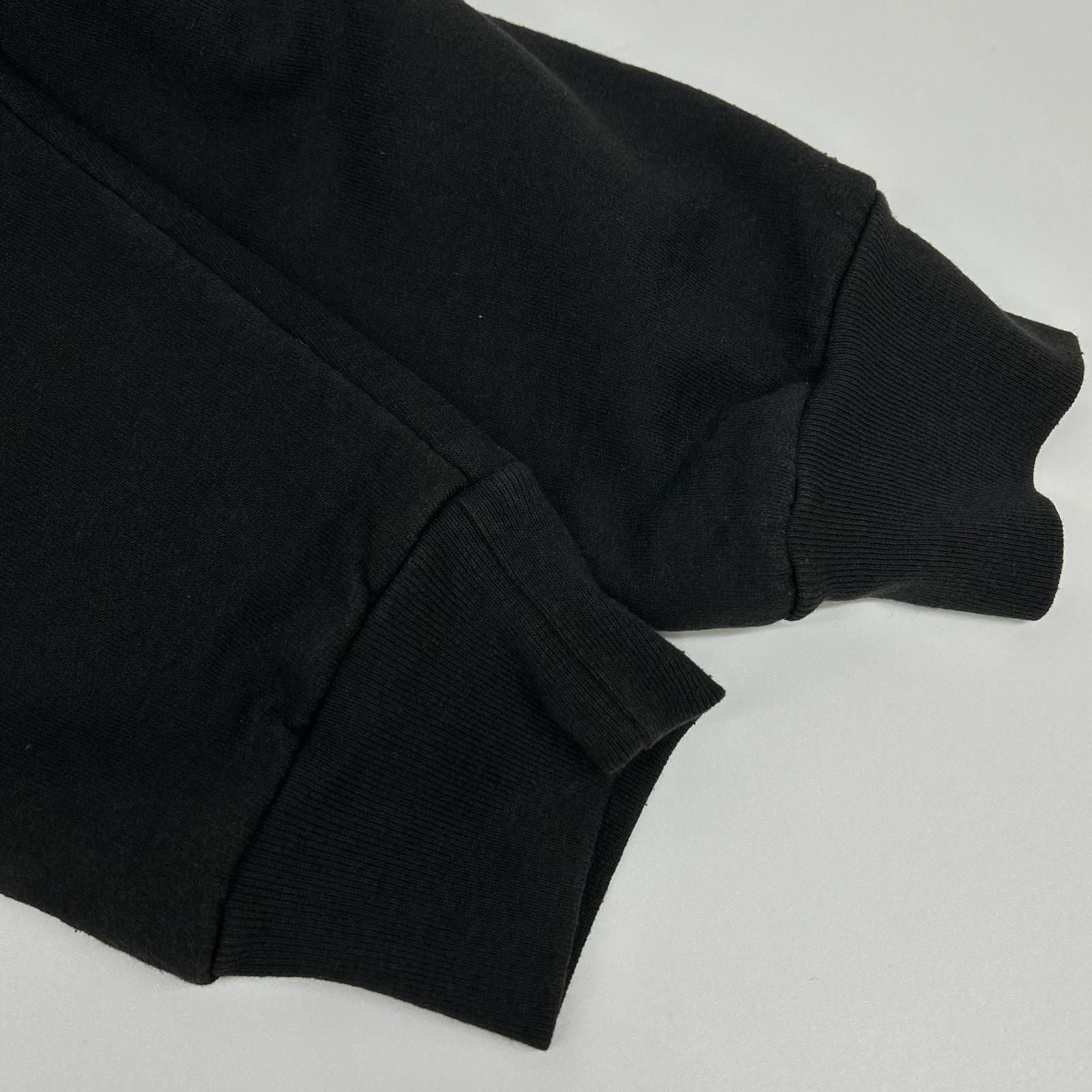 Chrome Hearts Black Cotton Polyester Floral Cross Horse Shoe Pullover Hoodie — view 7