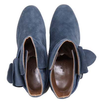 Hermes Neo Suede Kelly Strap Short Boots — view 5