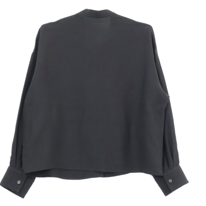 Hermes Silk Cles Clou de Selle Long Sleeve Shirt 34 — view 2