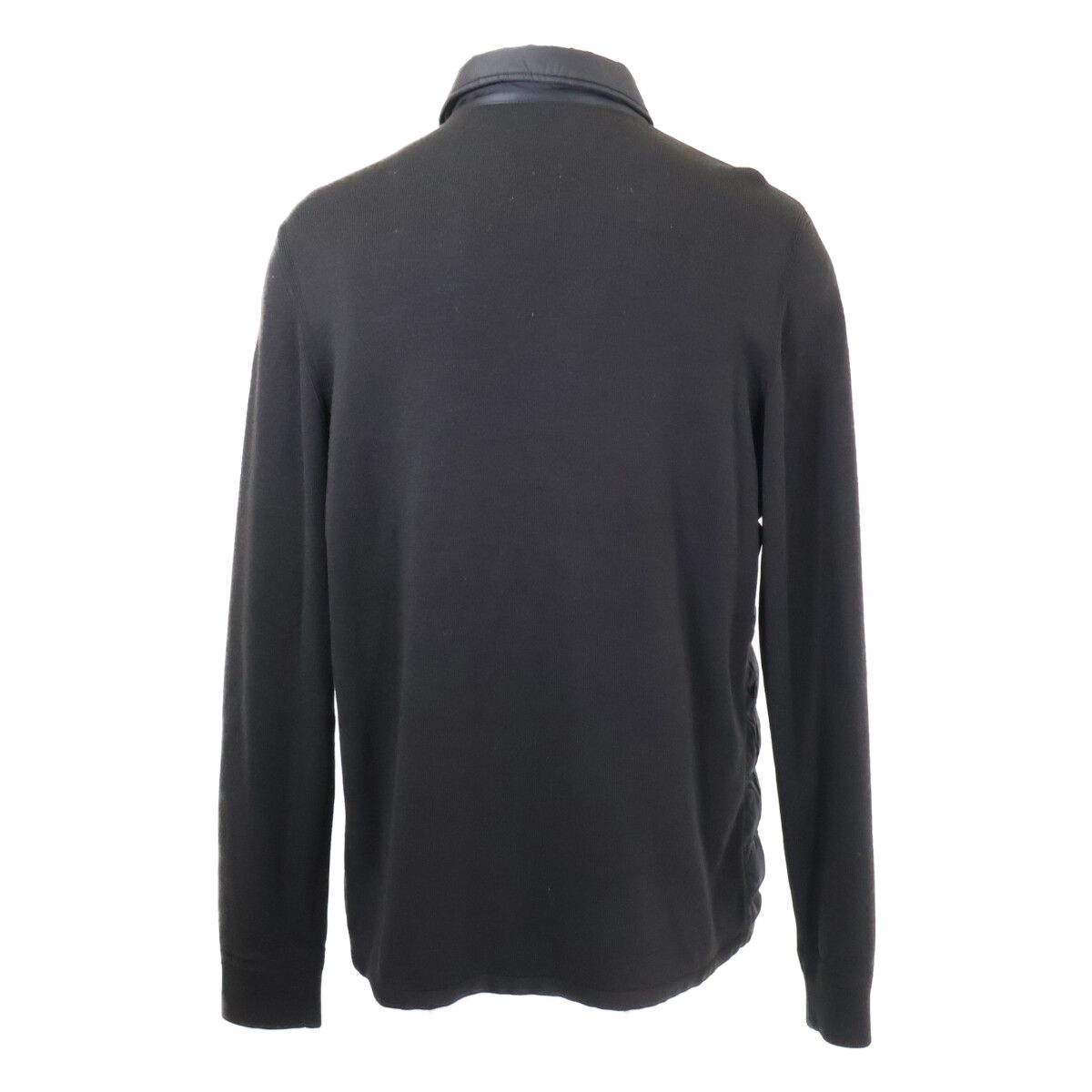 Moncler Magilione Toricot Cardigan Knit Down Contrast Shirt Jacket XXL — view 2