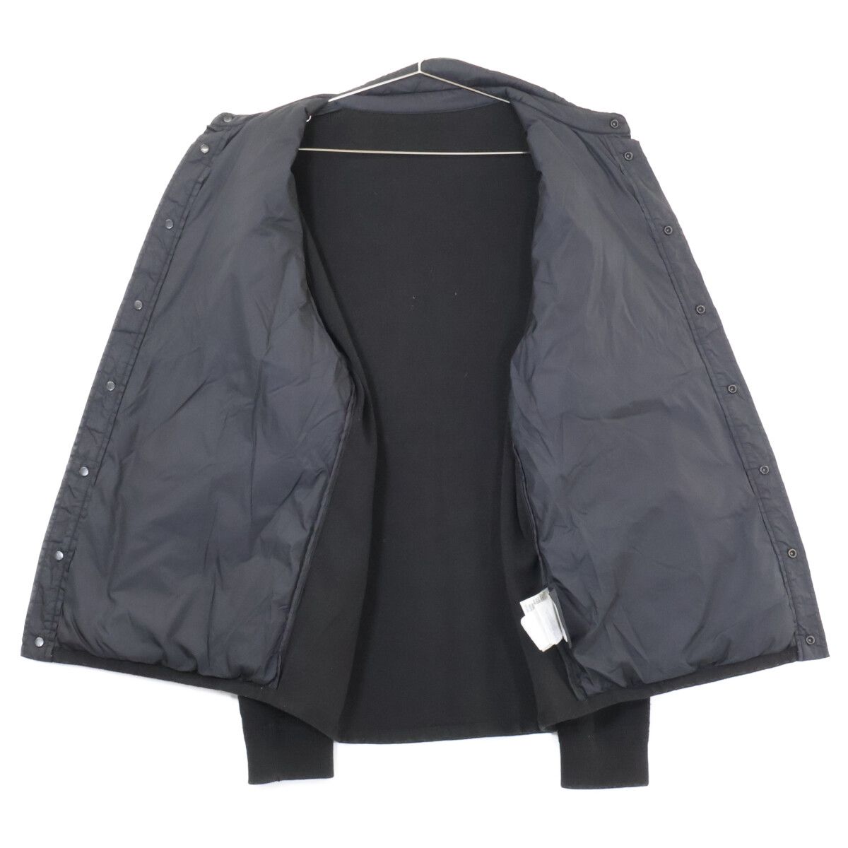 Moncler Magilione Toricot Cardigan Knit Down Contrast Shirt Jacket XXL — view 4