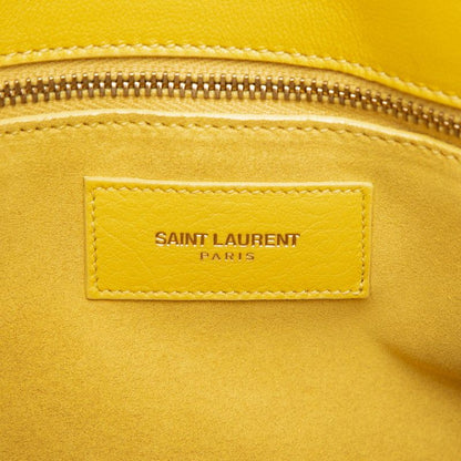 Saint Laurent Sac de Jour Mini 2-Way Shoulder Bag Yellow Leather — view 5