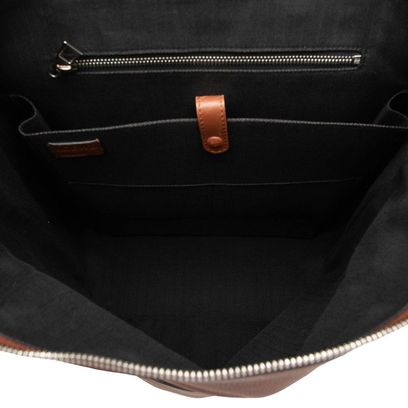 Loewe Anagram Goya Backpack Brown Leather — view 4