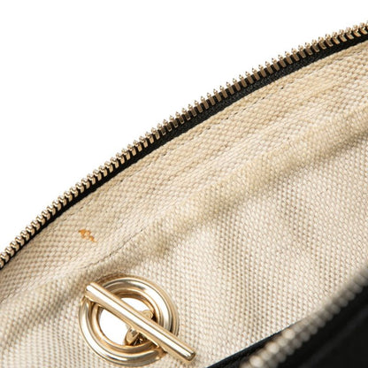 Gucci Soho Tassel Chain Shoulder Bag Black Leather — view 4