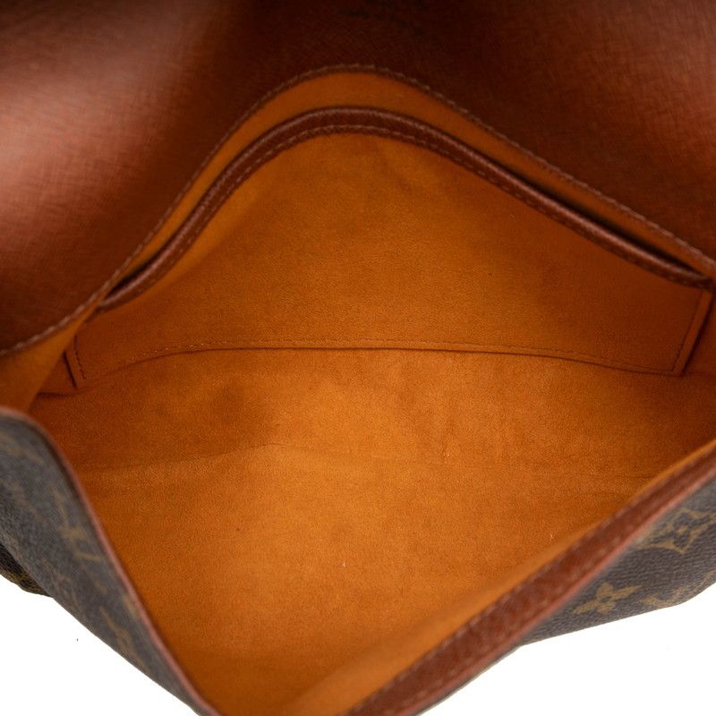 Louis Vuitton Monogram Musette Tango Short Shoulder Bag Brown Leather — view 5