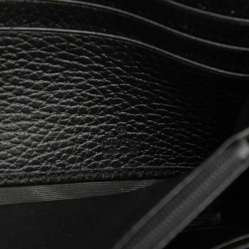 Gucci GG Marmont Wallet Black Leather — view 5