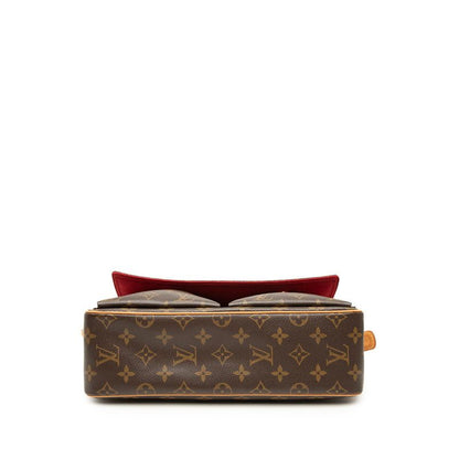 Louis Vuitton Monogram Viva Cite Shoulder Bag Brown Leather — view 3