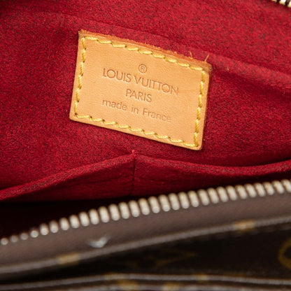 Louis Vuitton Monogram Viva Cite Shoulder Bag Brown Leather — view 6