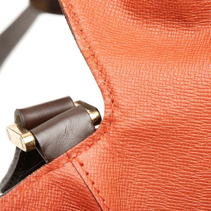 Louis Vuitton Damier Musette Crossbody Shoulder Bag Brown Leather — view 4