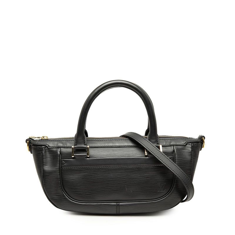 Louis Vuitton Epi Danura PM 2-Way Shoulder Bag Noir Black Leather
