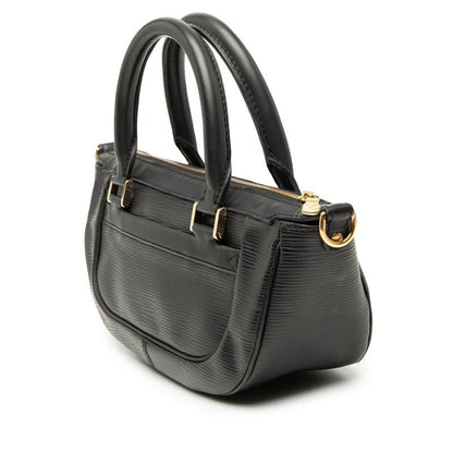 Louis Vuitton Epi Danura PM 2-Way Shoulder Bag Noir Black Leather — view 2