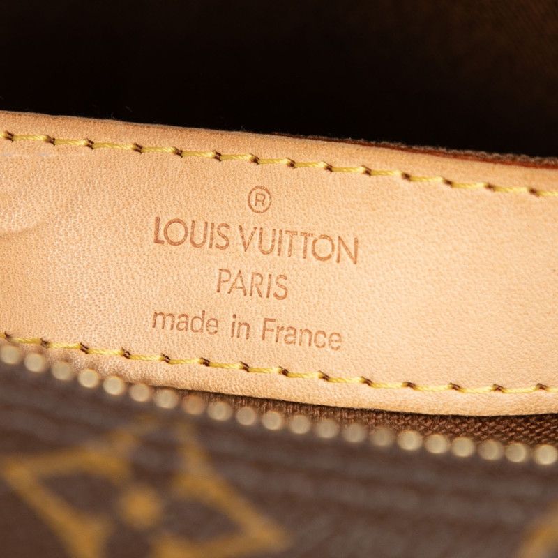 Louis Vuitton Monogram Naviglio Crossbody Shoulder Bag Brown Leather — view 5