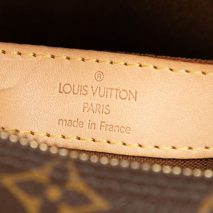 Louis Vuitton Monogram Naviglio Crossbody Shoulder Bag Brown Leather — view 5