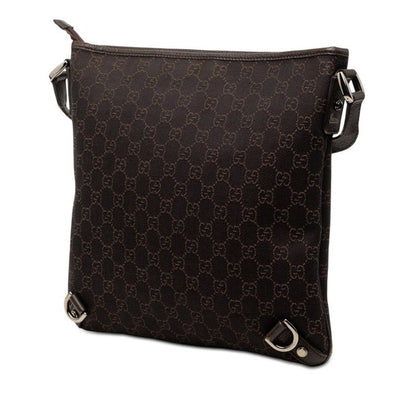 Gucci GG Canvas Abbey Crossbody Shoulder Bag Brown — view 2
