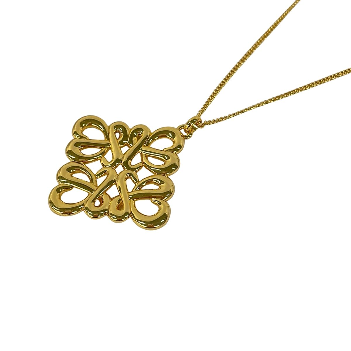 Loewe Necklace Gold Anagram — view 3