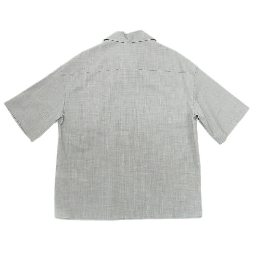 Loewe Ten Set Top and Bottom Set Shirt Pants Height: 37 S Gray Wool Short Sleeve — view 3