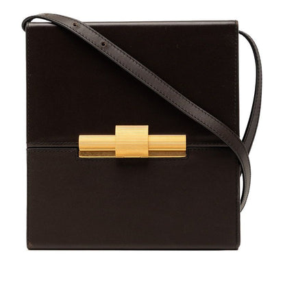 Bottega Veneta Daisey Crossbody Shoulder Bag Brown Leather