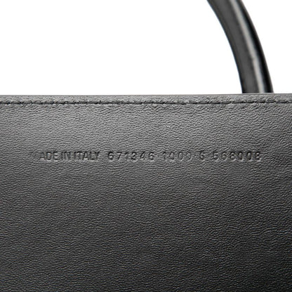Balenciaga Bistro S Tote Shoulder Bag 2-Way Black Enamel — view 6