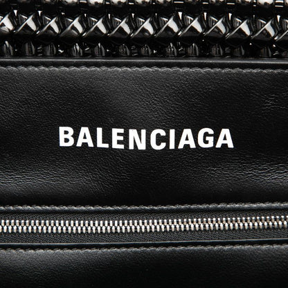 Balenciaga Bistro S Tote Shoulder Bag 2-Way Black Enamel — view 5