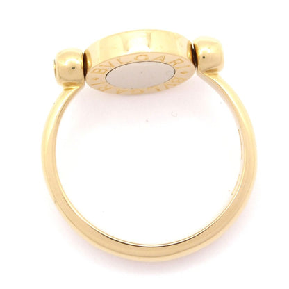 Bvlgari Ring Flip 18k Yellow Gold 18k White Diamond — view 4