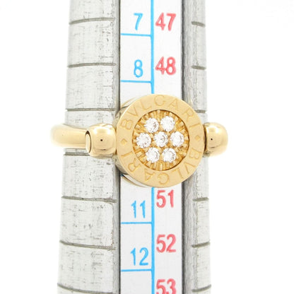Bvlgari Ring Flip 18k Yellow Gold 18k White Diamond — view 8