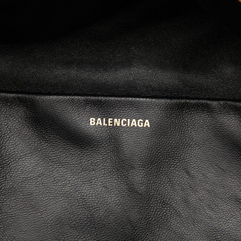 Balenciaga Check Veneer Belt Bag Multicolor Wool Leather — view 5