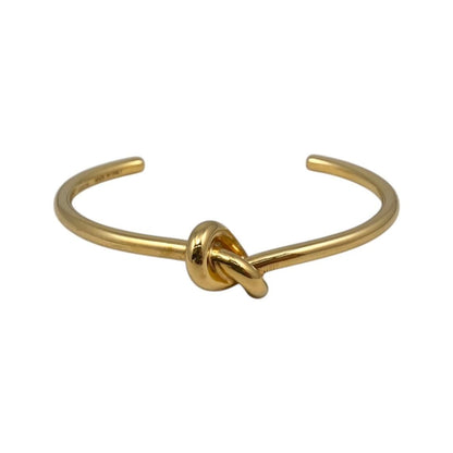 Celine Bracelet Knot Extra Thin C1 Gold Finish Brass