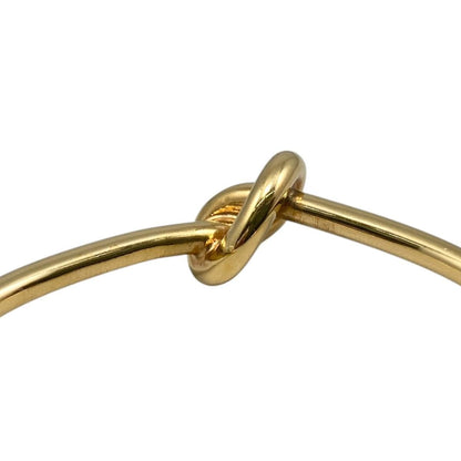 Celine Bracelet Knot Extra Thin C1 Gold Finish Brass — view 6