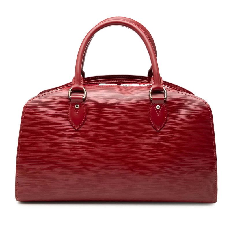 Louis Vuitton Epi Pont Neuf PM Handbag Ruby Red Leather
