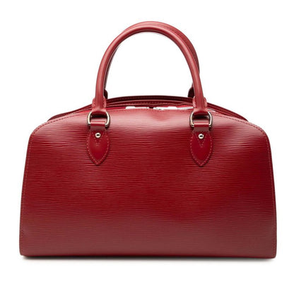 Louis Vuitton Epi Pont Neuf PM Handbag Ruby Red Leather