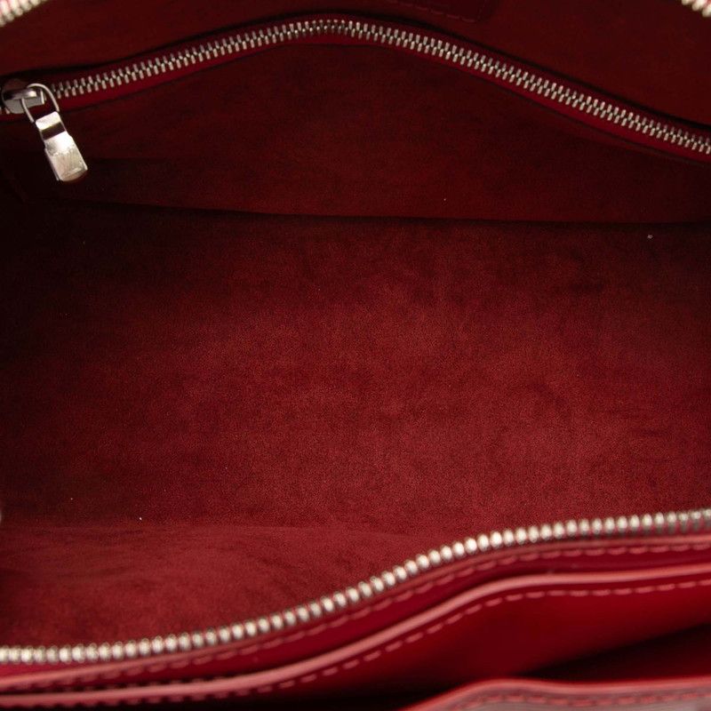 Louis Vuitton Epi Pont Neuf PM Handbag Ruby Red Leather — view 4