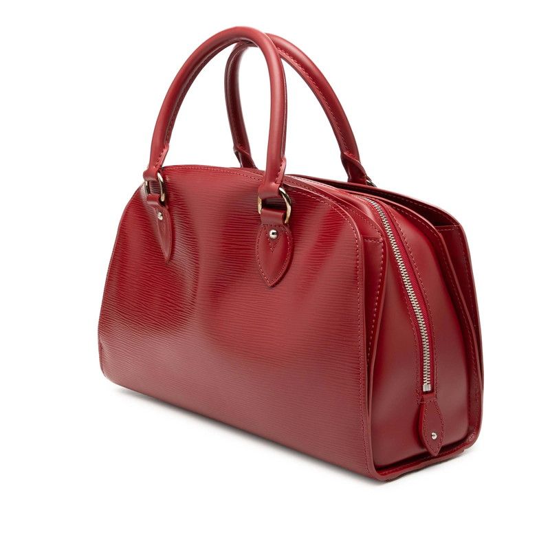 Louis Vuitton Epi Pont Neuf PM Handbag Ruby Red Leather — view 2
