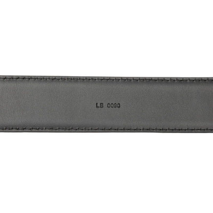 Louis Vuitton Epi Ceinture Classic Belt 110 44 Noir Black Leather — view 8