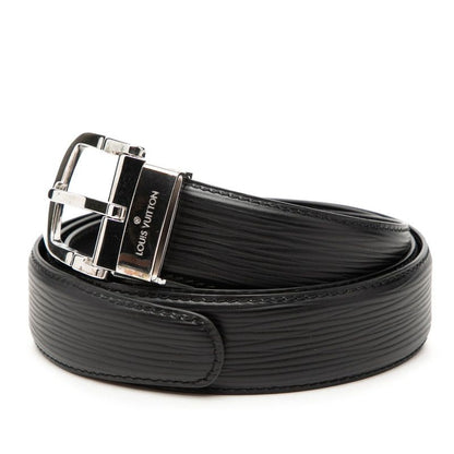 Louis Vuitton Epi Ceinture Classic Belt 110 44 Noir Black Leather — view 2