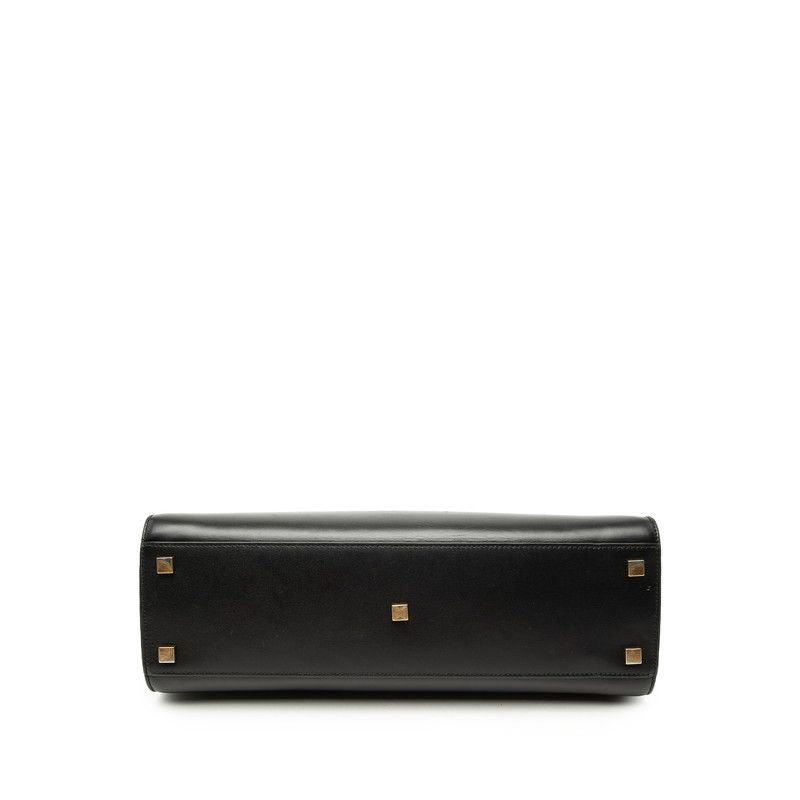 Saint Laurent Manhattan 2-Way Shoulder Bag Black Leather — view 3