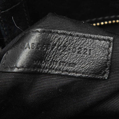 Saint Laurent Manhattan 2-Way Shoulder Bag Black Leather — view 6