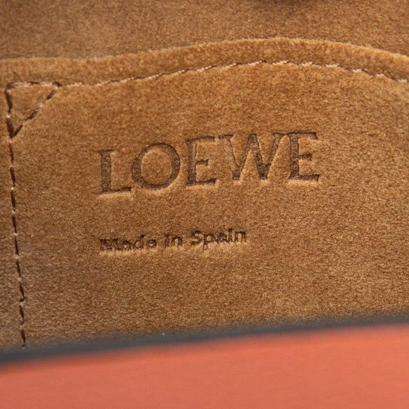 Loewe Anagram Gate Crossbody Shoulder Bag Pink Leather — view 5