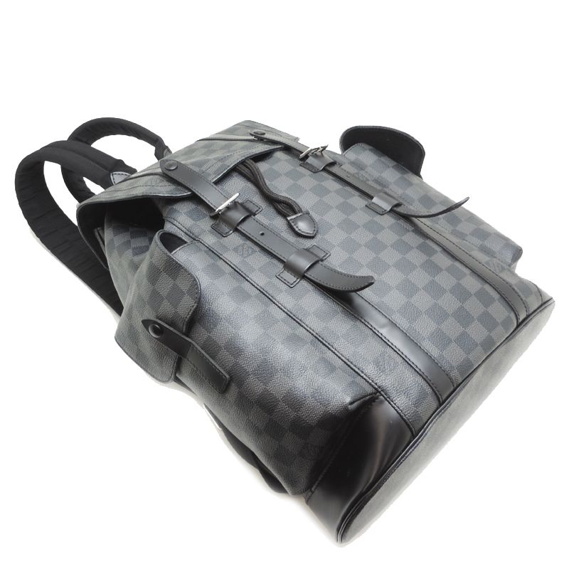 Louis Vuitton Backpack Black — view 3