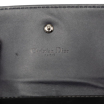 Diorama Trifold Wallet Black Patent Leather — view 5