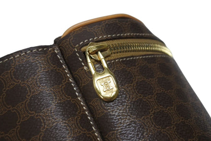 Celine Macadam Waist Bag Leather Brown Gold — view 4