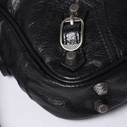 Balenciaga le Cagole XS Shoulder Bag Black Lambskin Silver — view 7