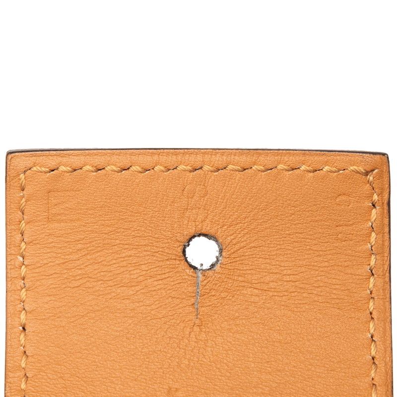 Hermes Collier de Chien 80 Brown Leather 1- Belt — view 6