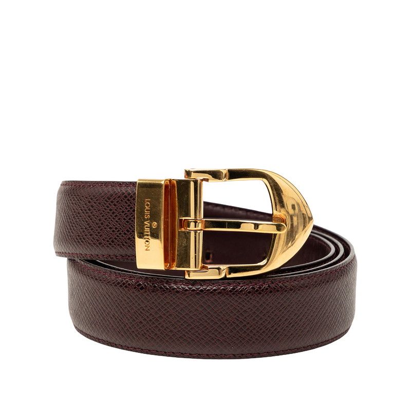 Louis Vuitton Taiga Ceinture 110 44 Acajou Leather 1- Belt